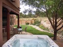 Back Patio and Hot Tub