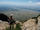 Hiking to the top